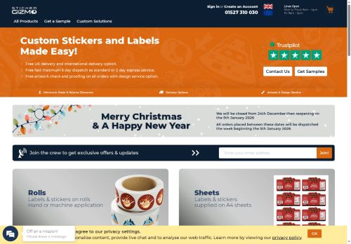 Desktop page screenshot