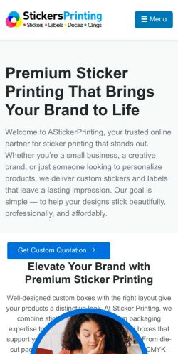 Mobile page screenshot