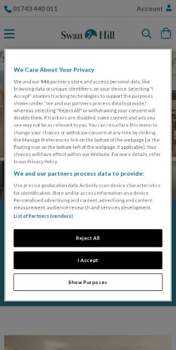 Mobile page screenshot