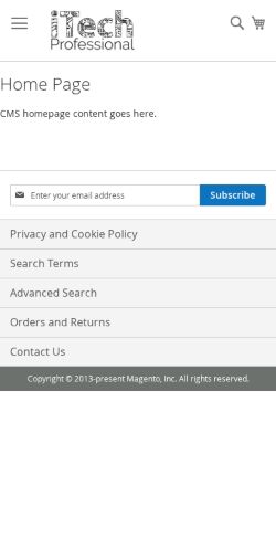 Mobile page screenshot