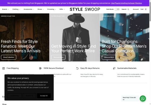 Desktop page screenshot