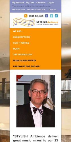 Mobile page screenshot