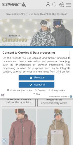 Mobile page screenshot