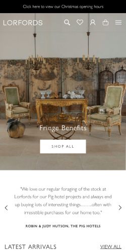 Mobile page screenshot