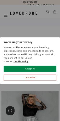Mobile page screenshot