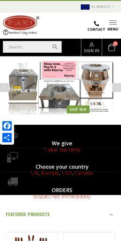 Mobile page screenshot