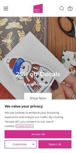 Mobile page screenshot