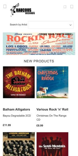 Mobile page screenshot