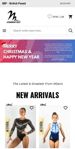 Mobile page screenshot