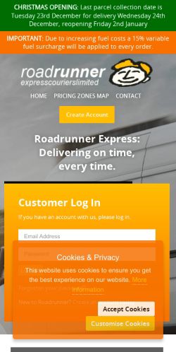 Mobile page screenshot