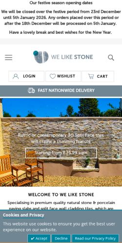 Mobile page screenshot
