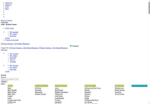 Desktop page screenshot