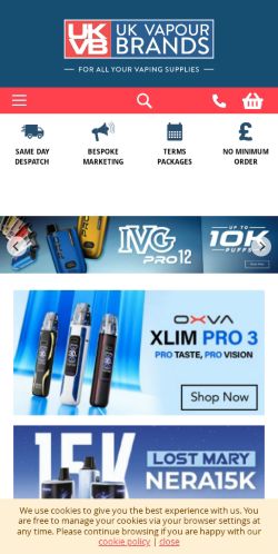 Mobile page screenshot