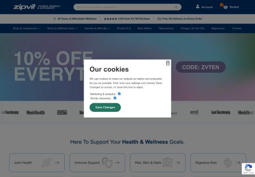 Desktop page screenshot