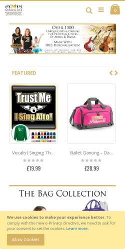 Mobile page screenshot