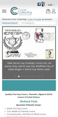 Mobile page screenshot