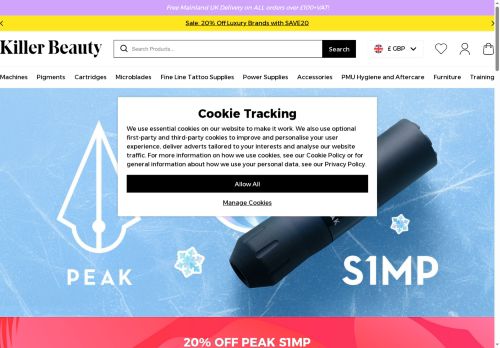 Desktop page screenshot