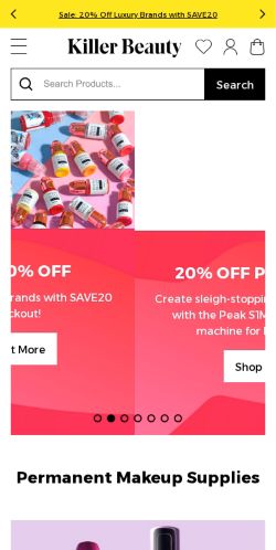 Mobile page screenshot