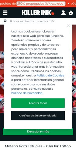 Mobile page screenshot