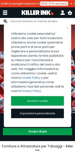 Mobile page screenshot