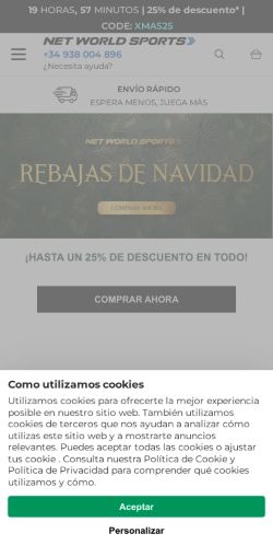 Mobile page screenshot