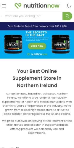 Mobile page screenshot