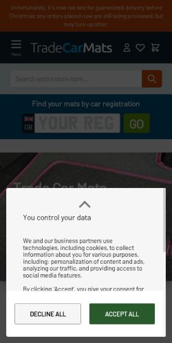 Mobile page screenshot
