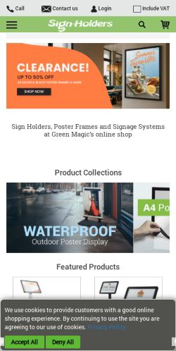 Mobile page screenshot