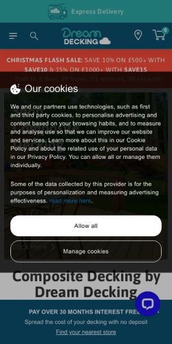 Mobile page screenshot