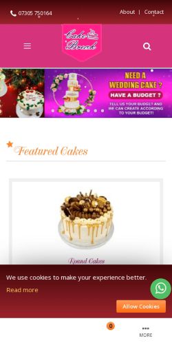 Mobile page screenshot