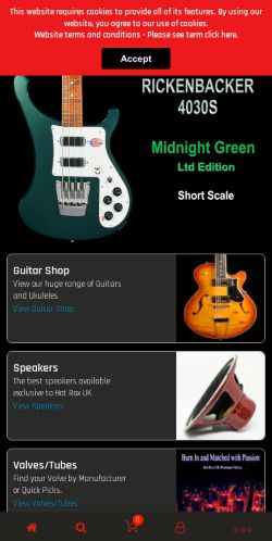 Mobile page screenshot