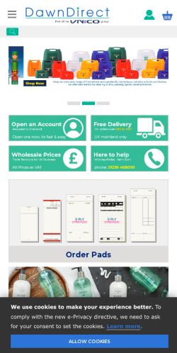 Mobile page screenshot