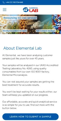 Mobile page screenshot