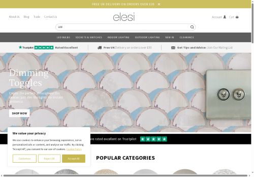 Desktop page screenshot