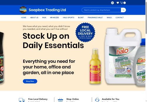 Desktop page screenshot