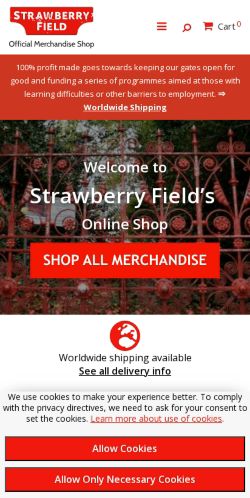 Mobile page screenshot