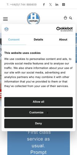 Mobile page screenshot