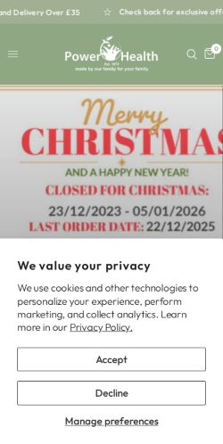 Mobile page screenshot