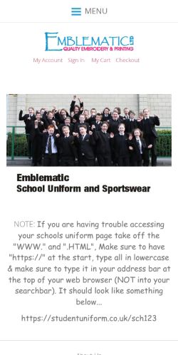 Mobile page screenshot