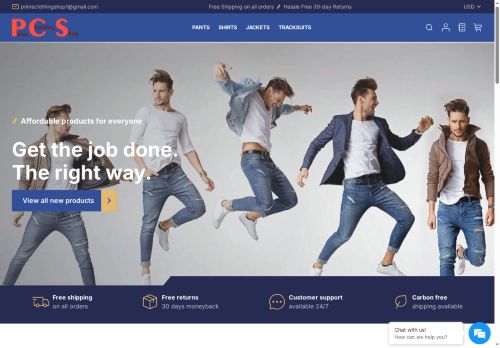 Desktop page screenshot