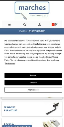 Mobile page screenshot