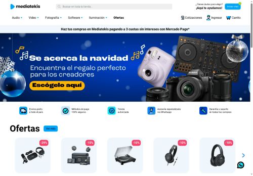 Desktop page screenshot