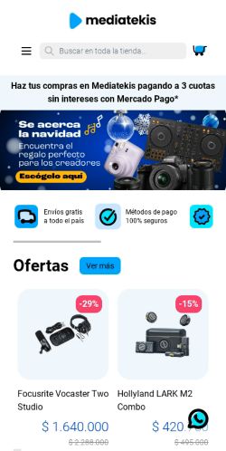 Mobile page screenshot