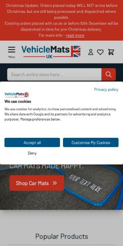 Mobile page screenshot