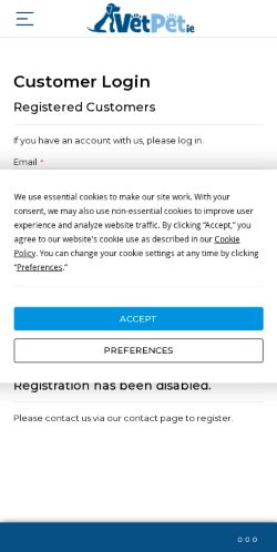 Mobile page screenshot