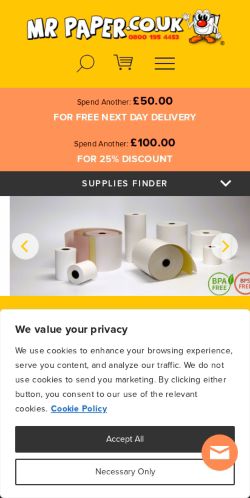 Mobile page screenshot