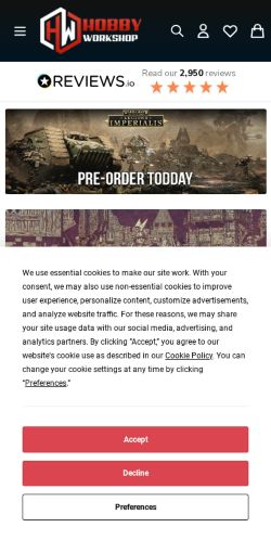 Mobile page screenshot