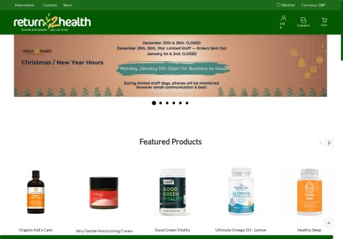 Desktop page screenshot