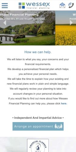 Mobile page screenshot