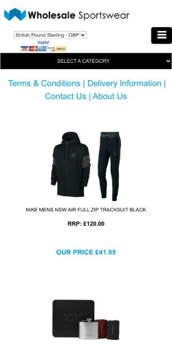 Mobile page screenshot